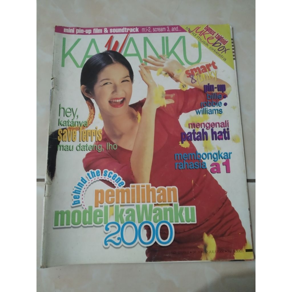 Majalah KAWANKU tahun 2000 cover Yuni