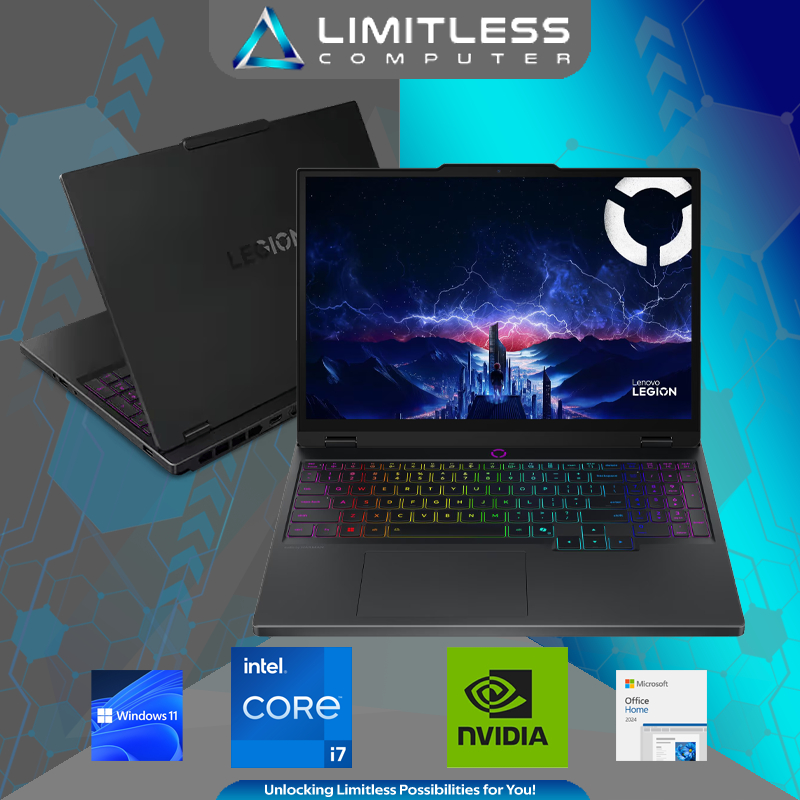 Lenovo LEGION 5 RTX 5060 Intel Core i7 14700HX 24GB 512GB 15.1" WQXGA OLED Win 11 OHM Laptop Gaming