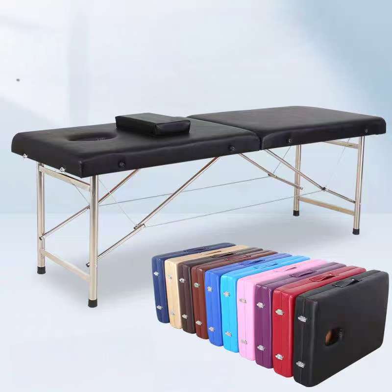 Meja Pijat Portable Kasur Pijat Lipat Folding Massage Bed Kasur Treatment Kasur Facial