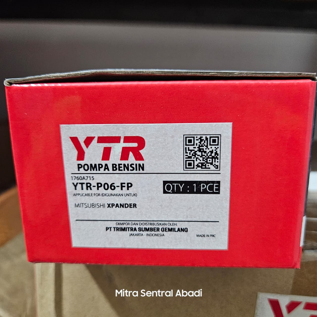 Fuel Pump Pompa Bensin Mobil YTR-P06-FP - Mitsubishi Xpander Premium
