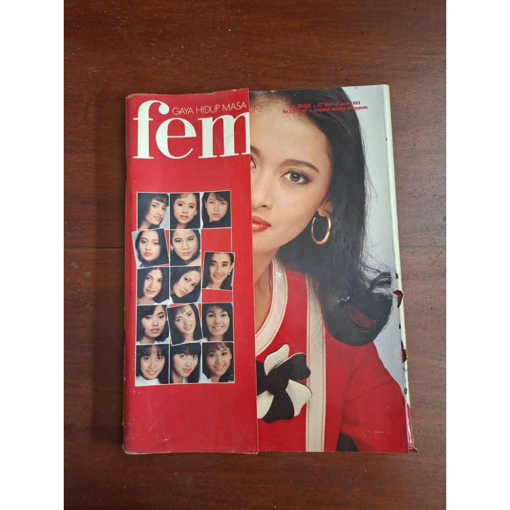 majalah femina jadul