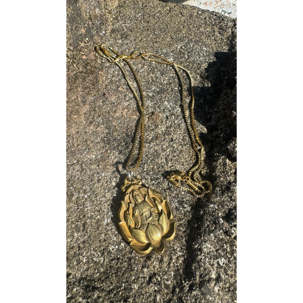 Kalung Anti Karat "Liontin Dewi Kwan Im"