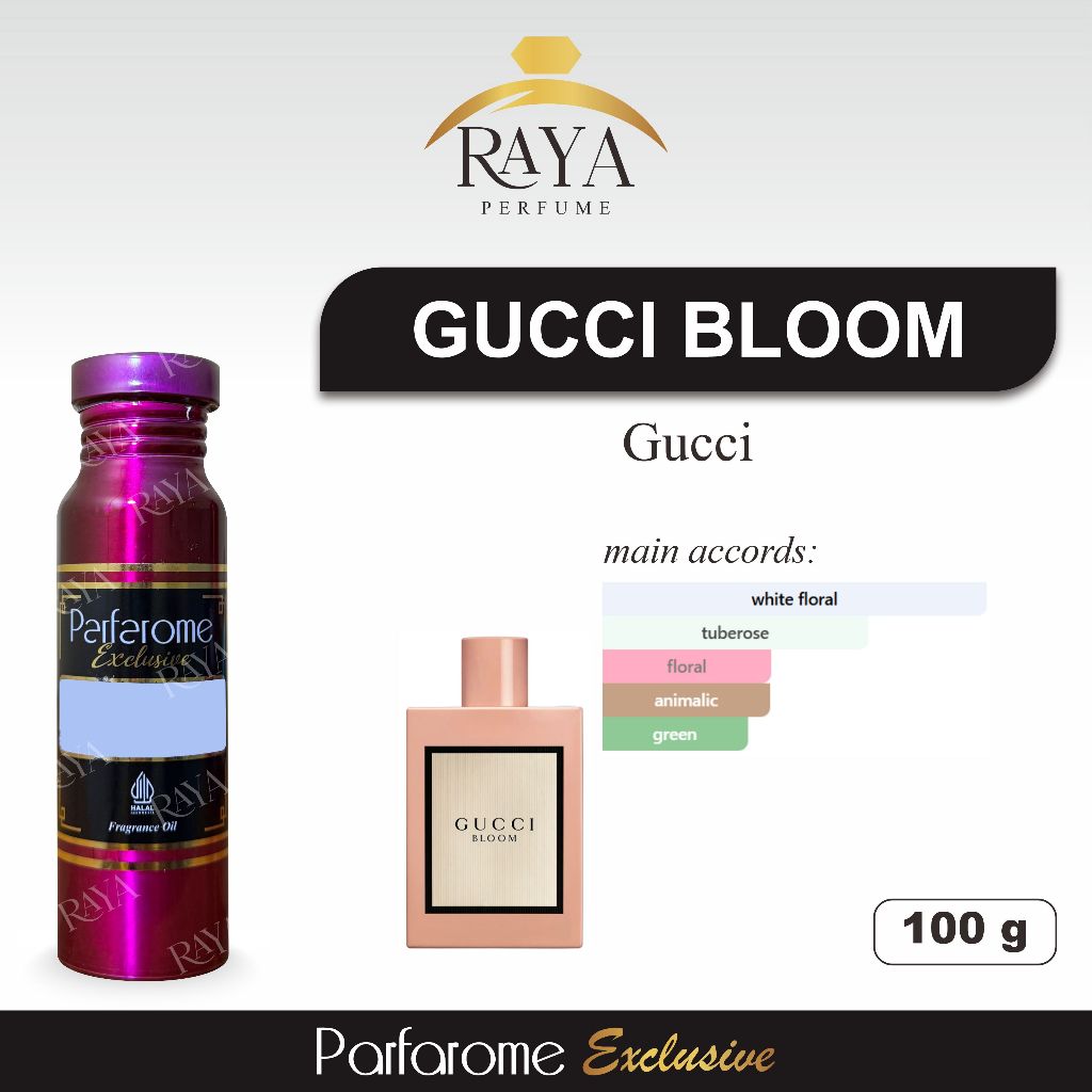 Gucci Bloom bibit parfum Parfarome Exclusive 100 gr