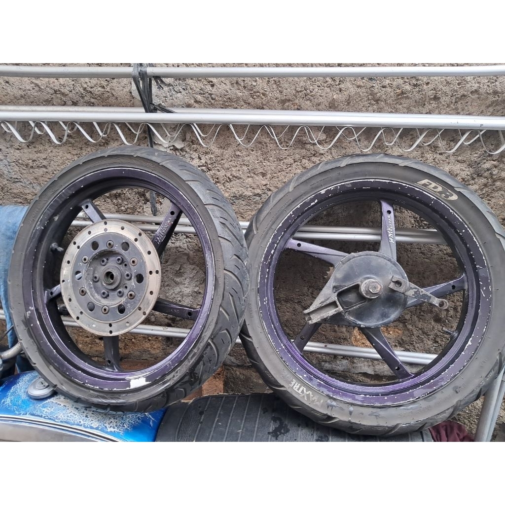 Velg Tiger megapro mega pro gl pro gl cb 100 honda pelek tapak lebar racing palang kelengkapan seper