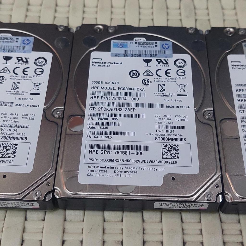 HARDISK SAS HP ENTERPRISE 300GB OK