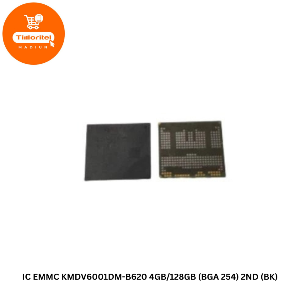 IC EMMC KMDV6001DM-B620 4GB/128GB (BGA 254) 2ND (BK)