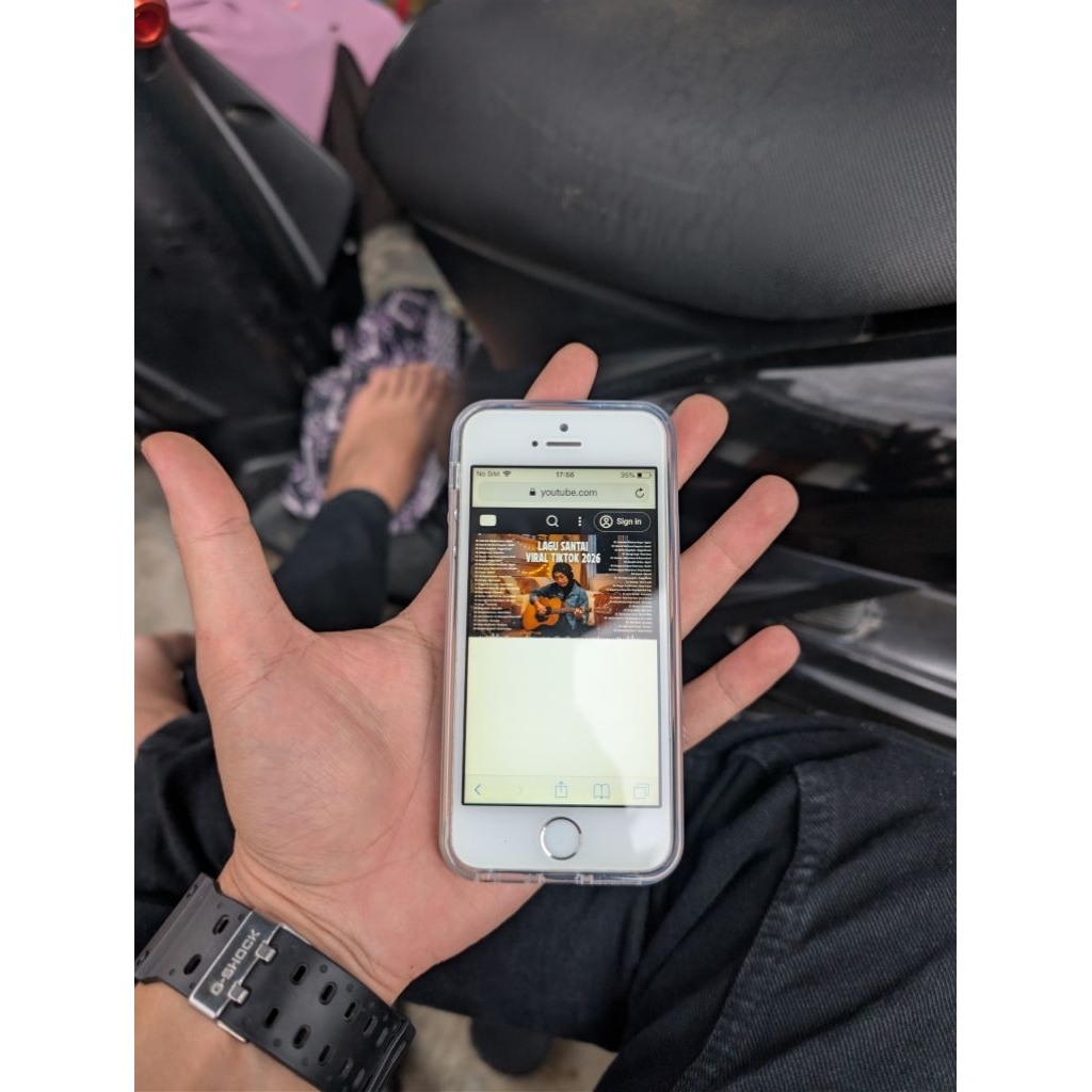 Iphone 5s 16gb all operator no minus langka