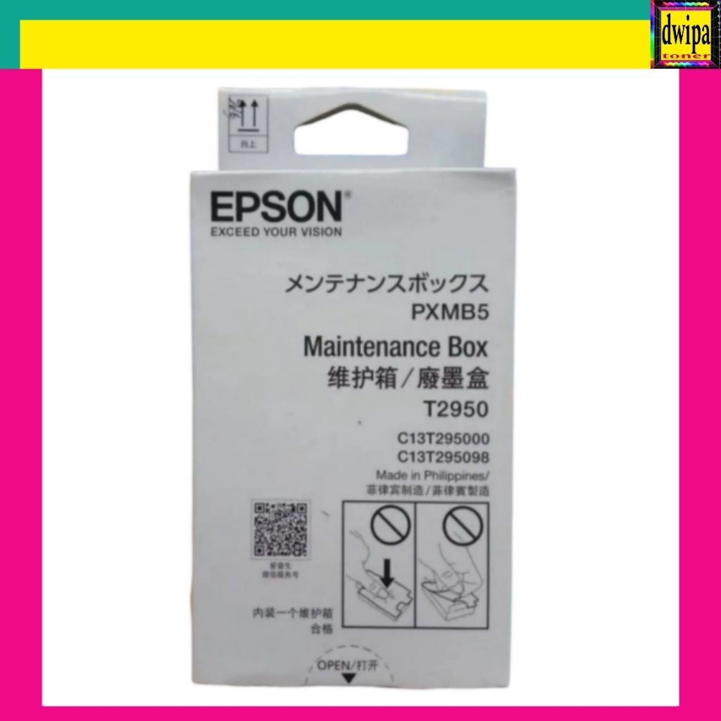 Maintenance Box EPSON T2950/PXMB5 ORIGINAL FOR :Epson WorkForce WF-100 / WF-100W / WF-110 / WF-110W 