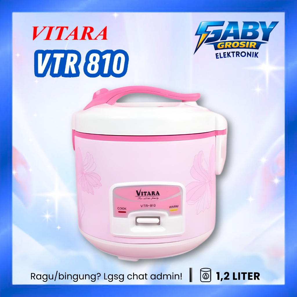VITARA MAGIC COM VTR - 810 RICE COOKER PENANAK NASI 1.2 LITER MURAH