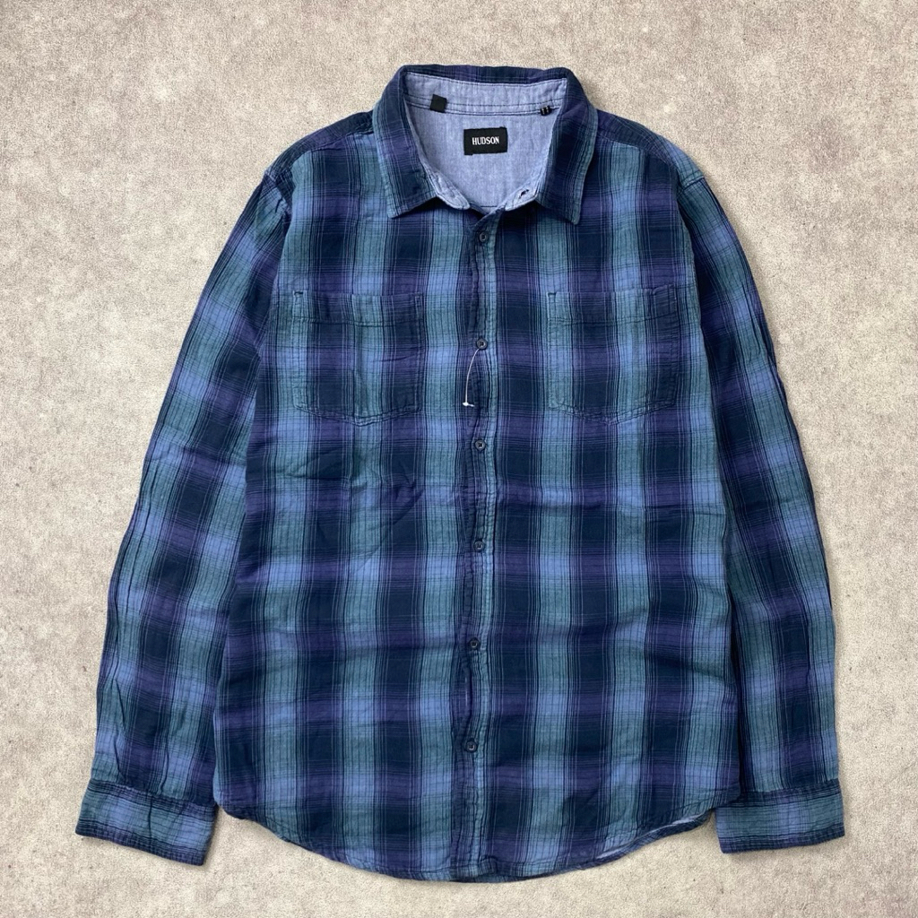 Hudsons Blue Veterano Plaid