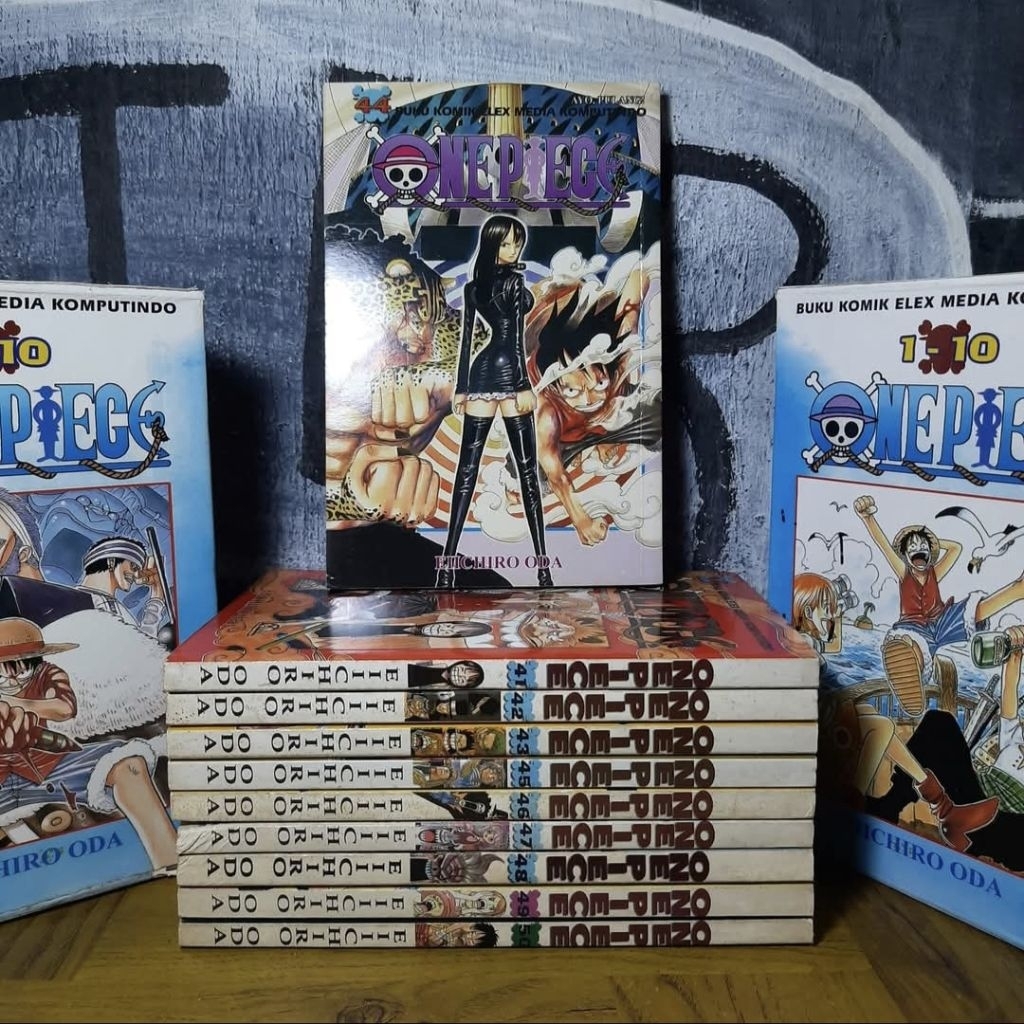 komik one piece 41-50 fulset