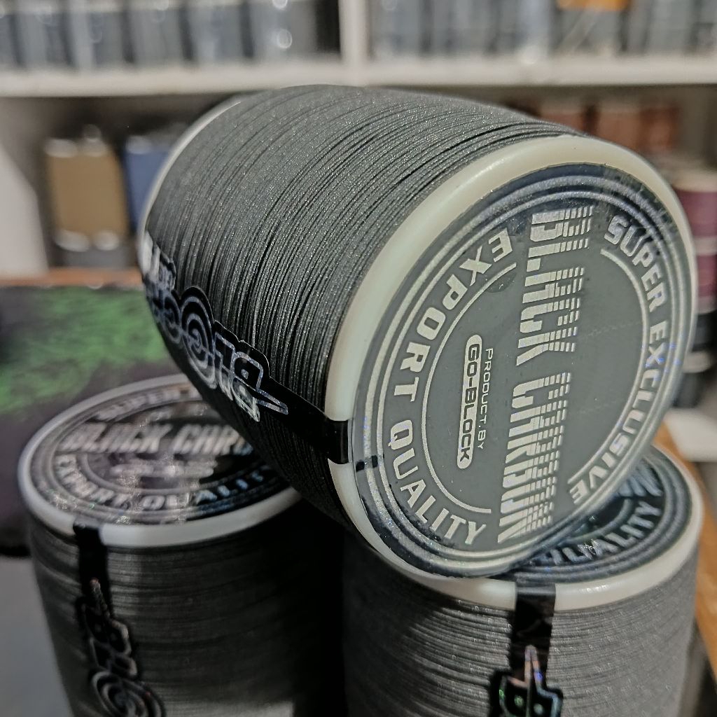 PROMO GELASAN MATOT BLACK CARBON 2000 YARD, SENAR MATOT SUPER TAJAM, GELASAN BLOCK FIGHTER