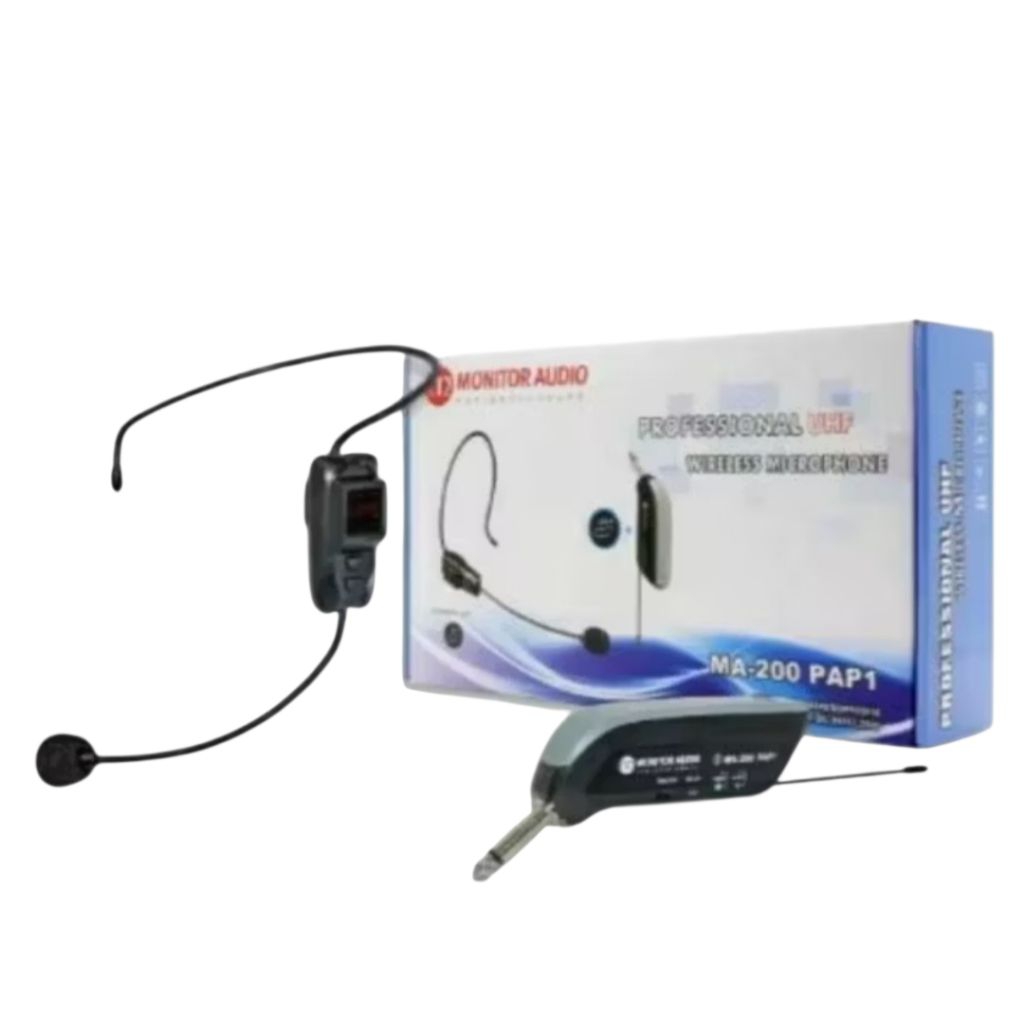 MONITOR AUDIO MA200PAP1 Mic Wireless HEADSET/ BANDO MA 200PAP1 Microphone MONITORAUDIO MA 200 PAP1