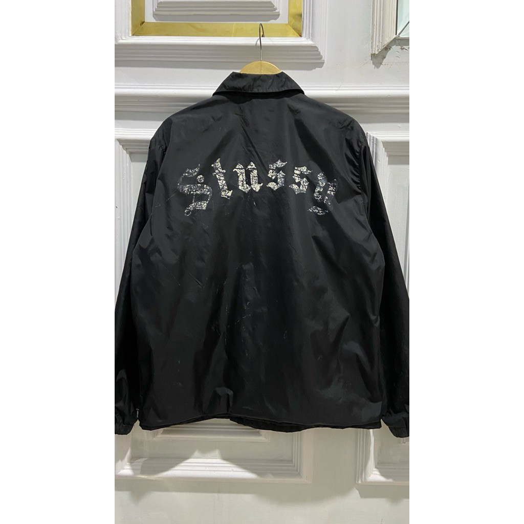 jacket coach stussy