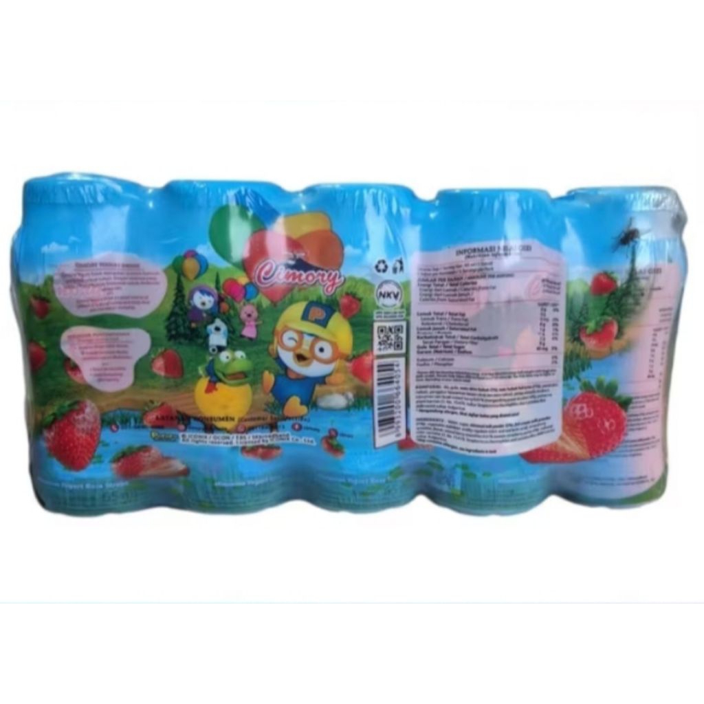 CIMORY YOGURT DRINK 65ML STROBERI & BLUEBERRY