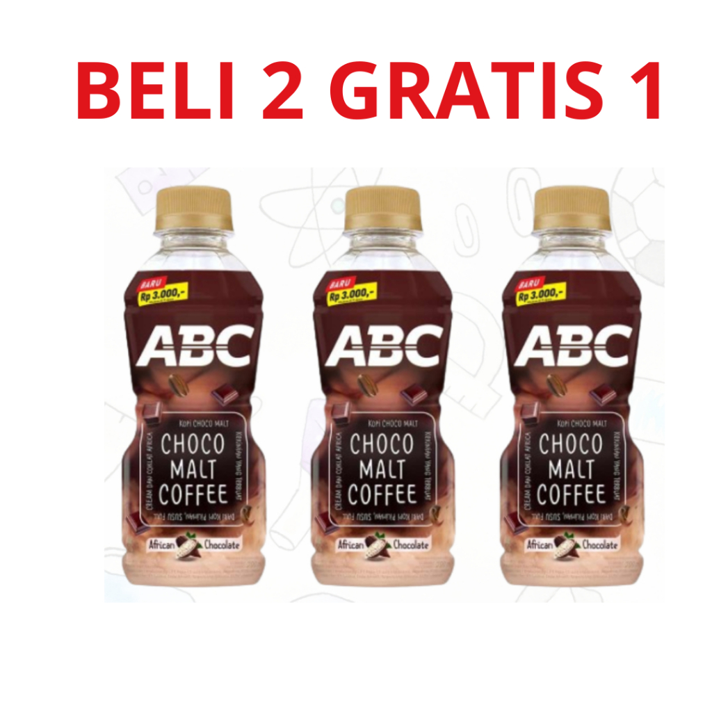 Kopi ABC Chocomalt Botol/Kopi Instan ABC Botol 200ml