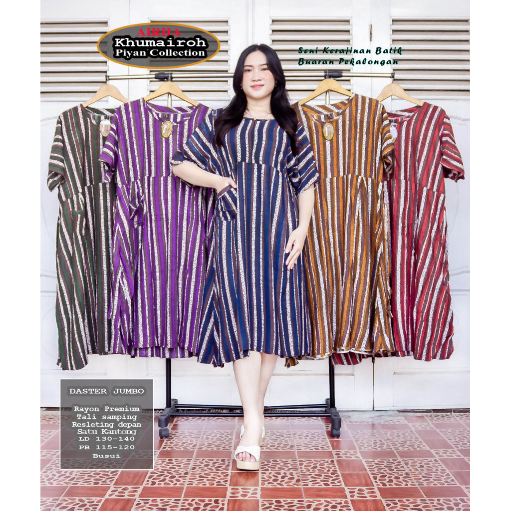 DASTER JUMBO BATIK PRINT - DASTER JUMBO LD 130-140