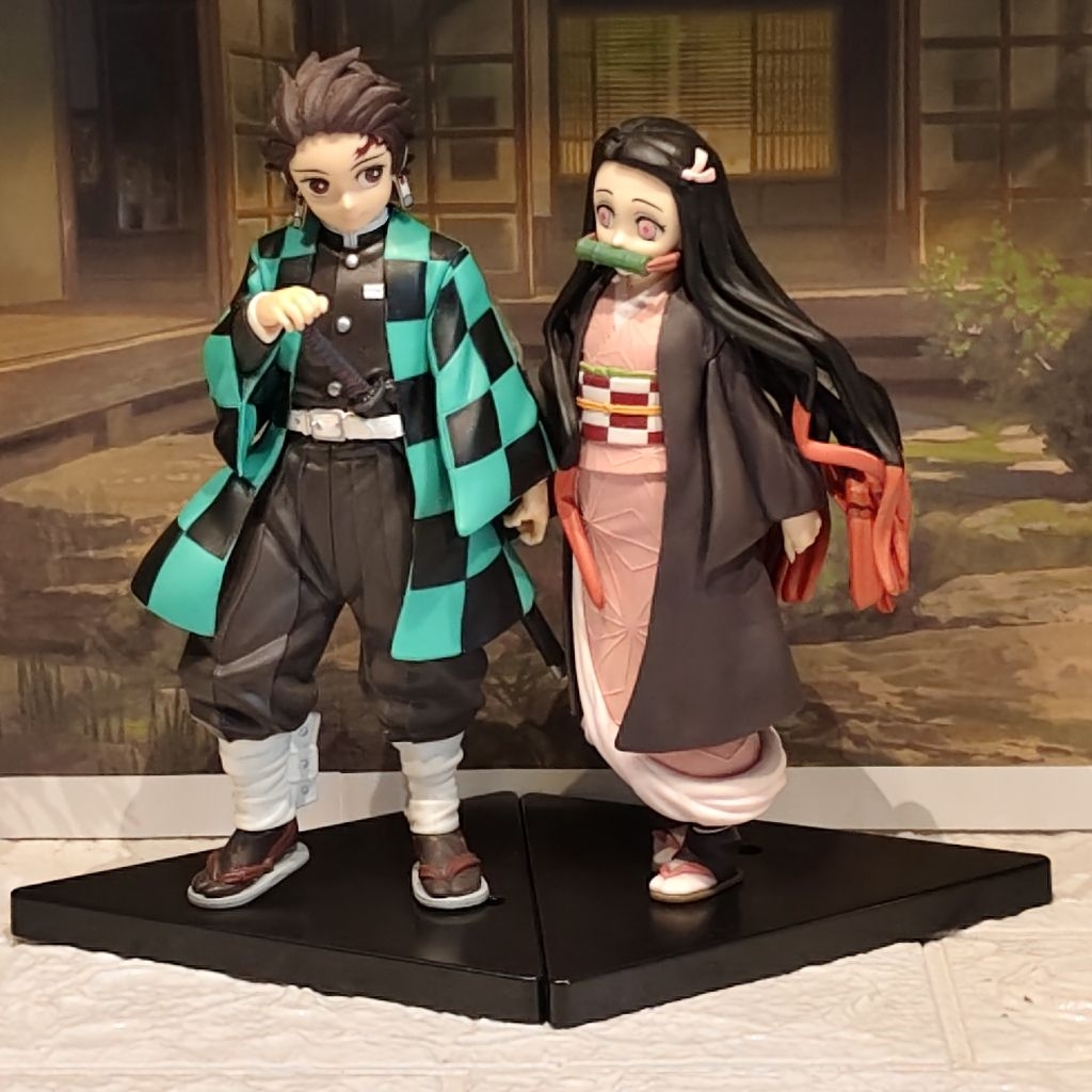 SET FIGURE TANJIRO NEZUKO SPM ORIGINAL FIGURE
