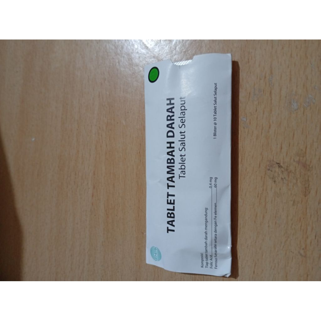 TABLET SALUT SELAPUT (OBAT PENAMBAH DARAH