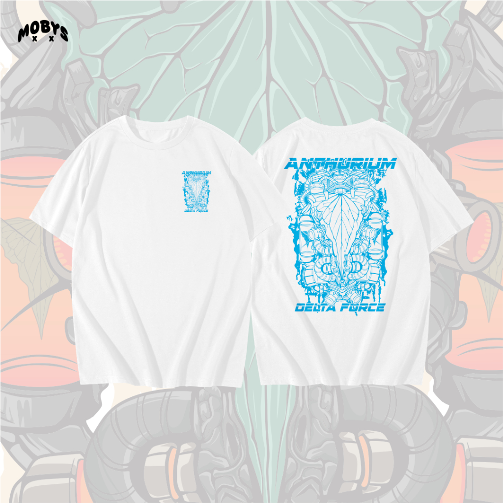 Mobys T-shirt Anthurium Delta Force TS007 | Kaos Plants Lovers