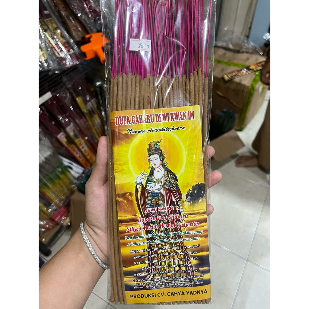Dupa stick dupa Aromaterapi Gaharu Herbal Kwan Im