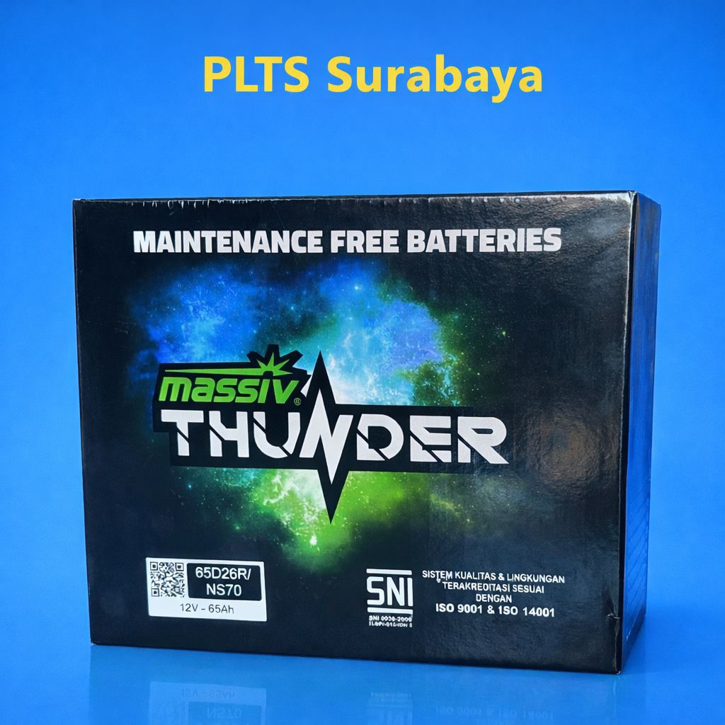 Aki MF Thunder NS70 kering 65D23R