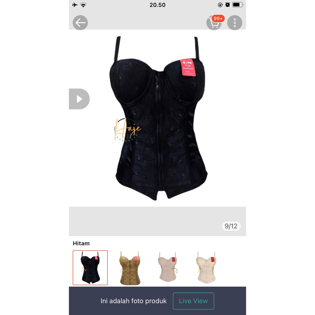 Kamisol/Long torso preloved