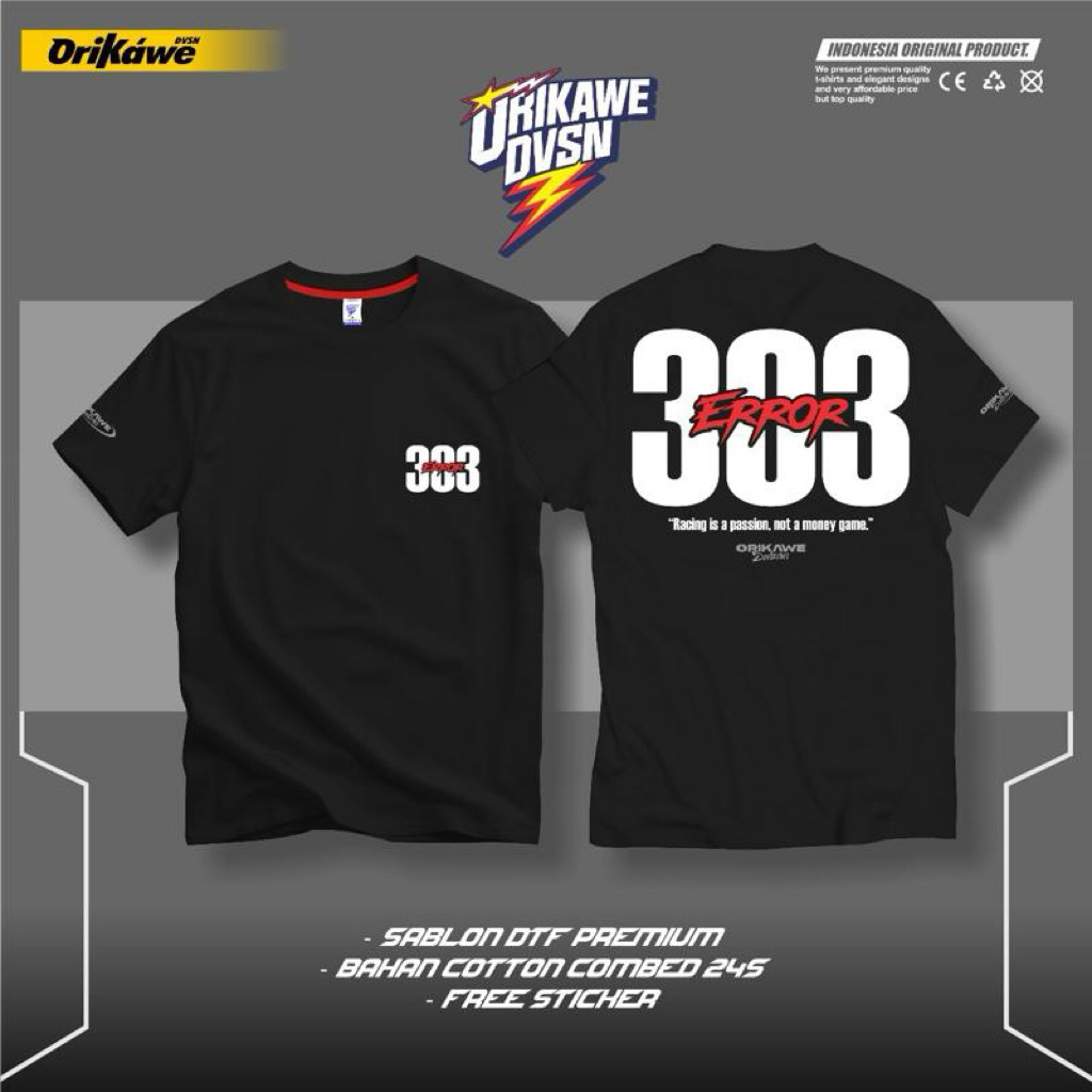 TSHIRT KAOS 303 EROR VOL 4