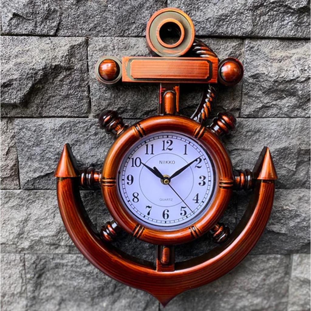 Jam Dinding Jangkar Kapal Unik
