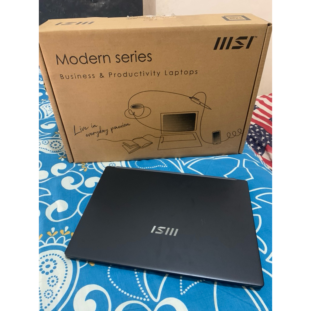 MSI MODERN 14 SECOND LIKE NEW