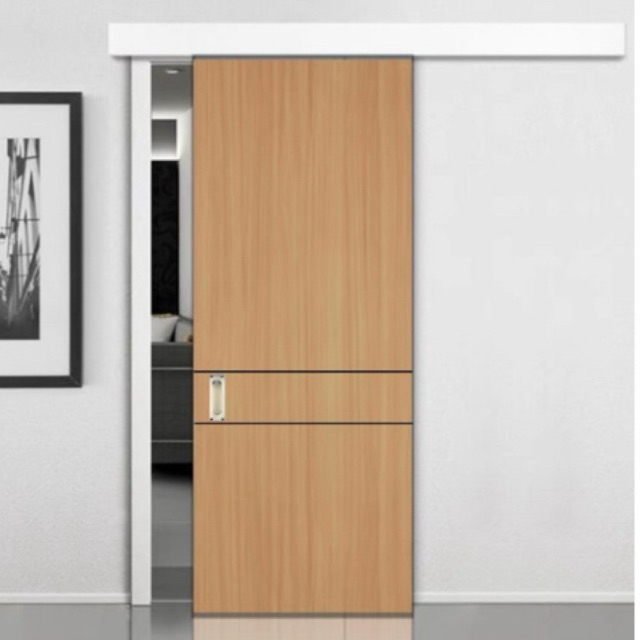 Pintu Minimalis | Pintu Geser Modern (Pintu set Rel sleding)