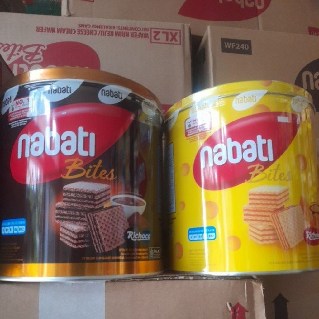 Nabati kaleng 1karton 6pcs