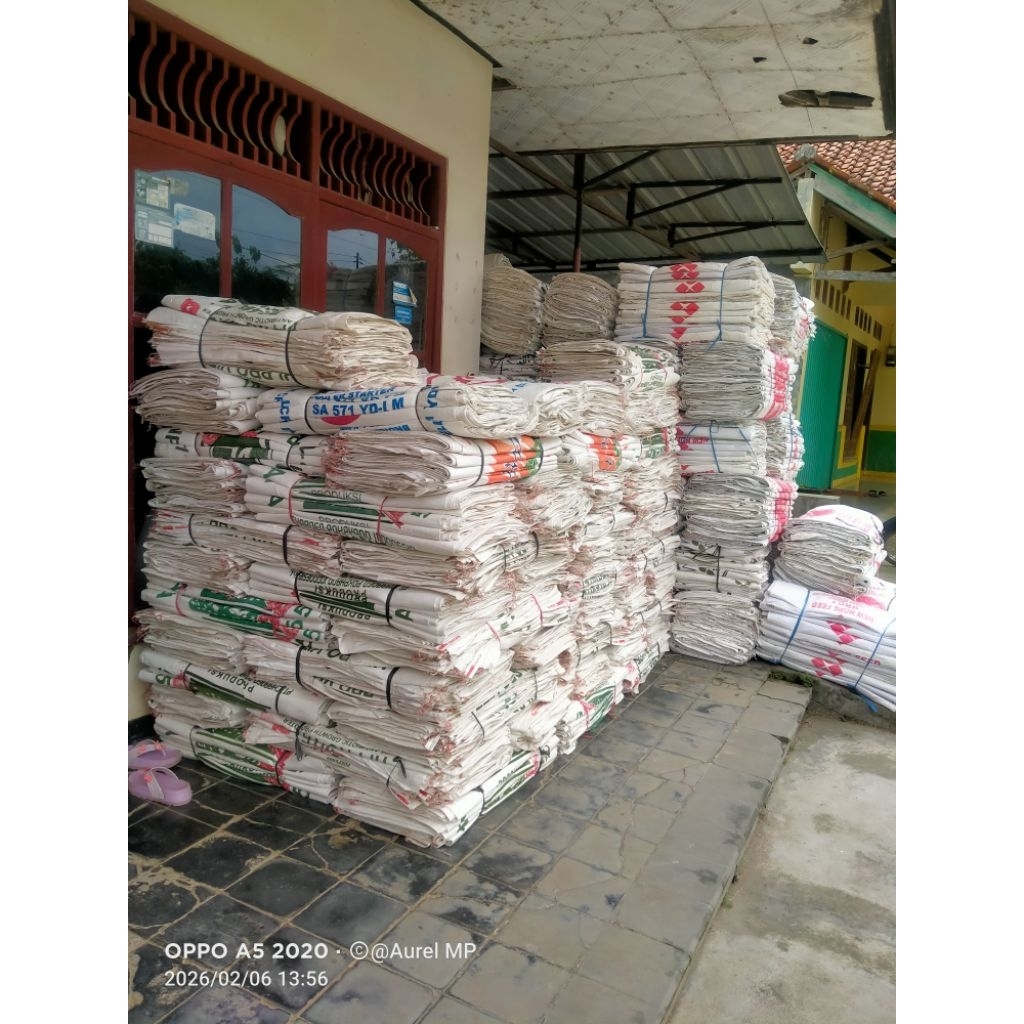 karung bekas pakan 50kg