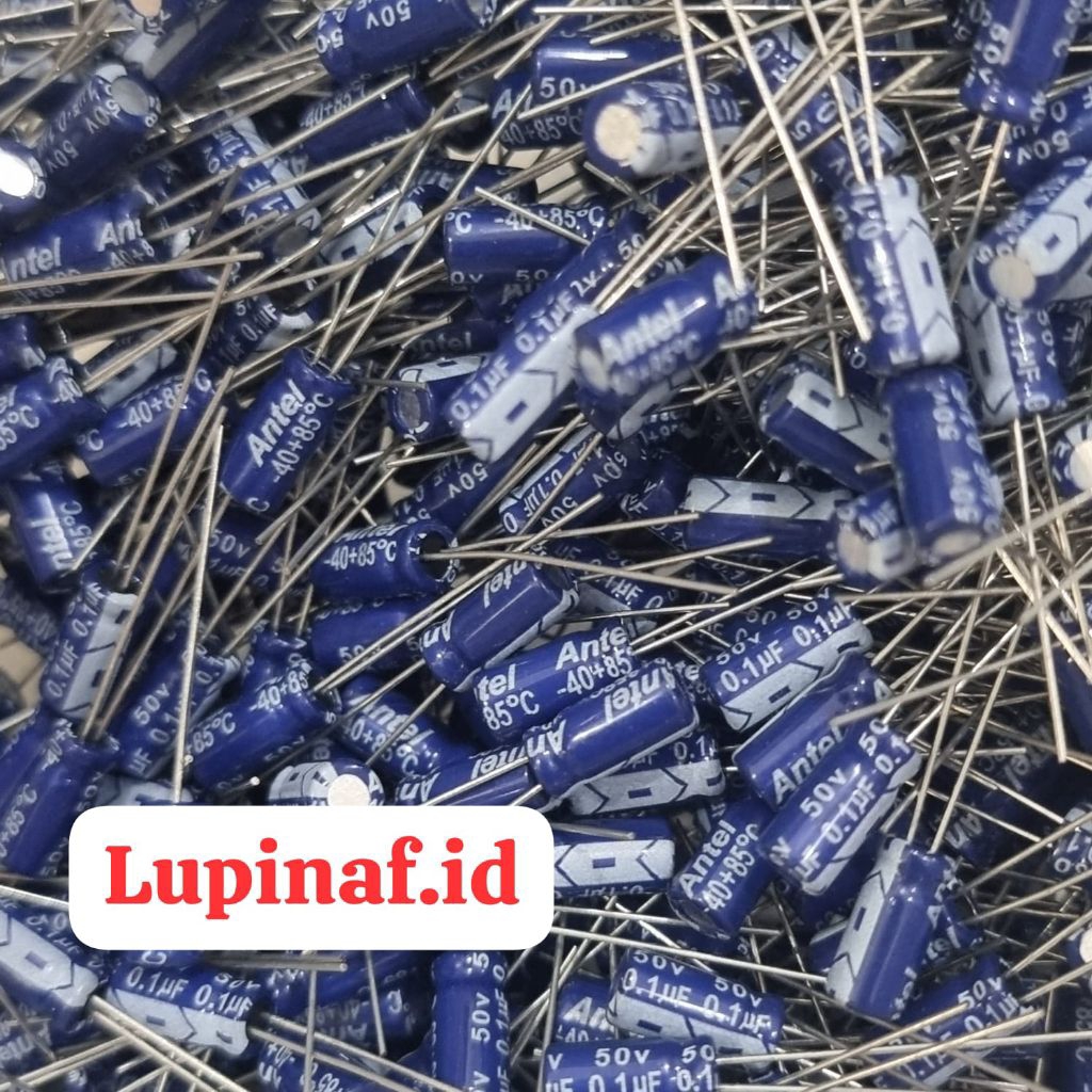 ELCO 0.1UF 50V ELKO 0.1 UF 50VOLT CAPASITOR