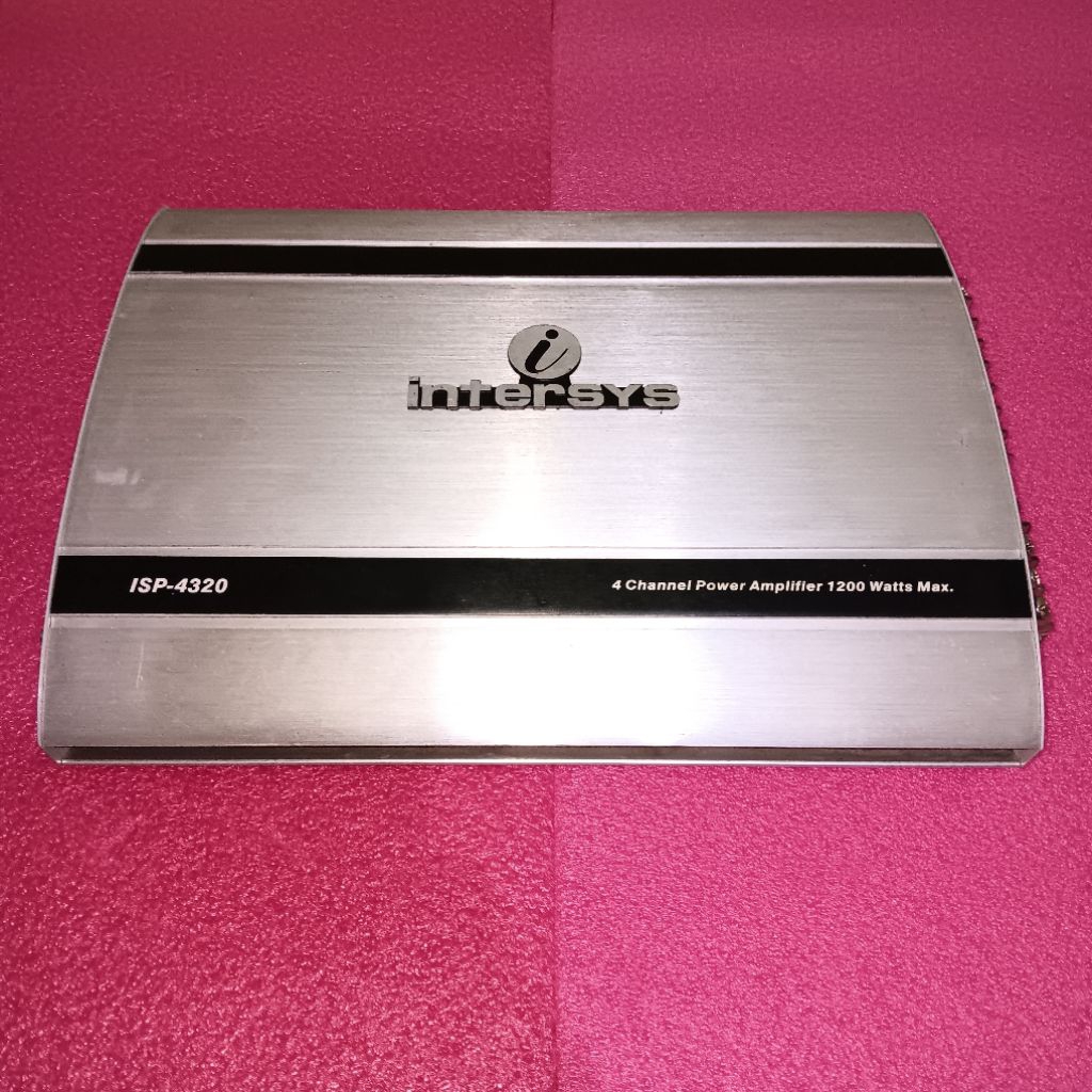 Power Amplifier Mobil 4 Channel Intersys ISP-4320 Second Upgrade