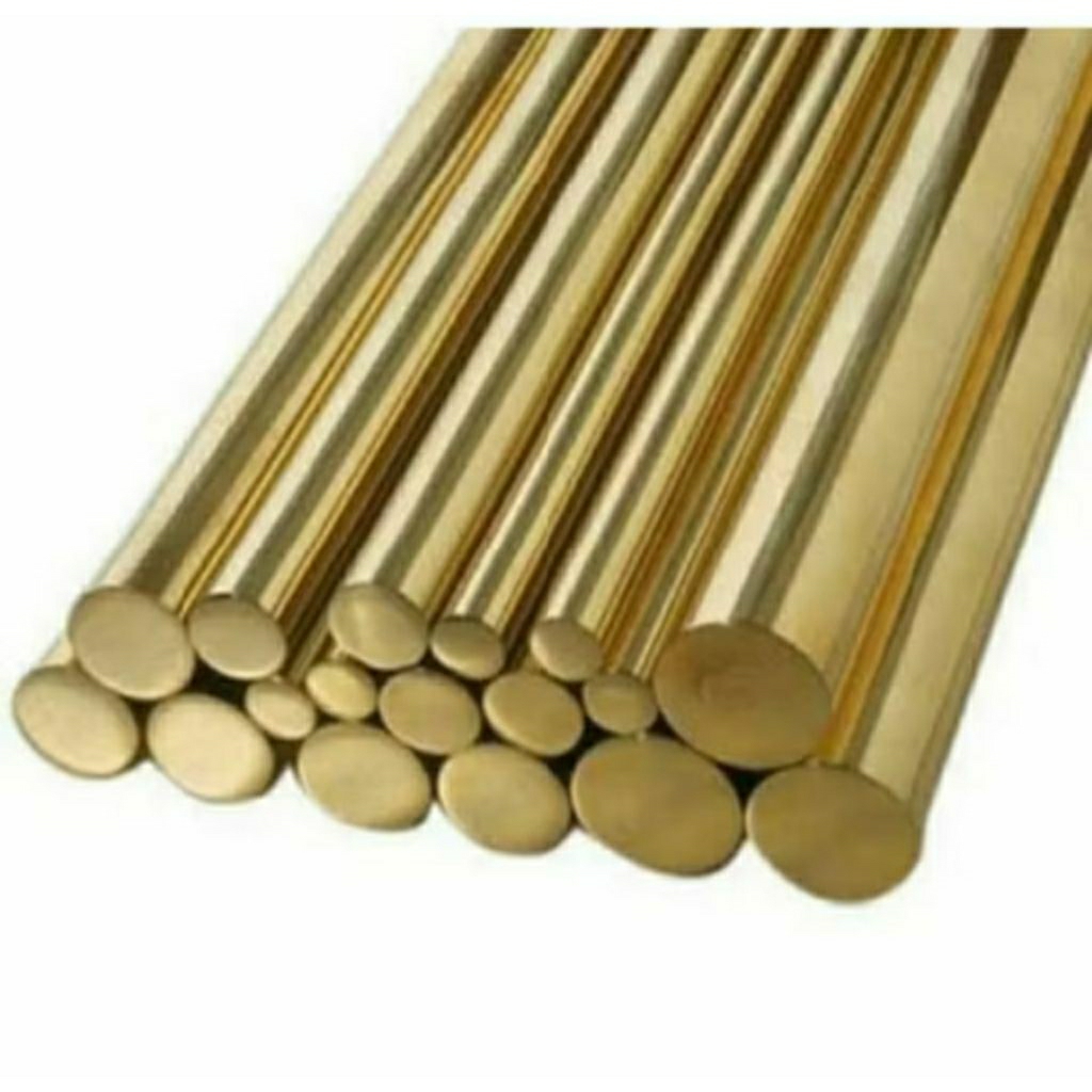 as kuningan diameter 6mm x 100mm as kuningan kualitas mantap