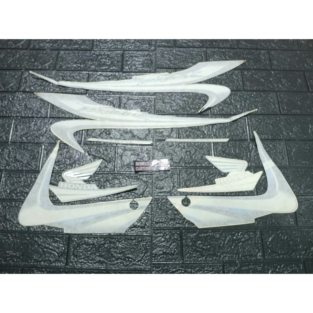 ORIGINAL 3M model laminasi striping sticker stiker lis body HONDA TIGER 2000 REVO REVOLUTION EDISI V