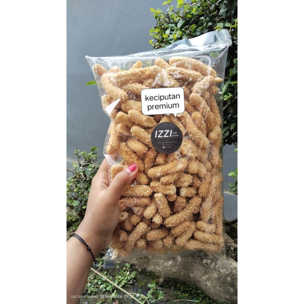 snack suguhan lebaran KECIPUTAN PREMIUM 500GR