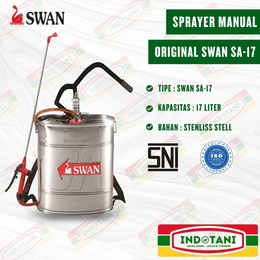 SWAN SA-17 MANUAL / SPRAYER MANUAL SWAN / TANGKI SEMPROT SWAN MANUAL / SPRAYER MANUAL SWAN SA-14