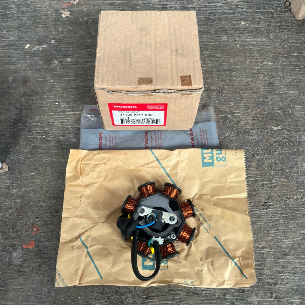 Spul spull stator comp Honda Supra X 125 karisma original 100%