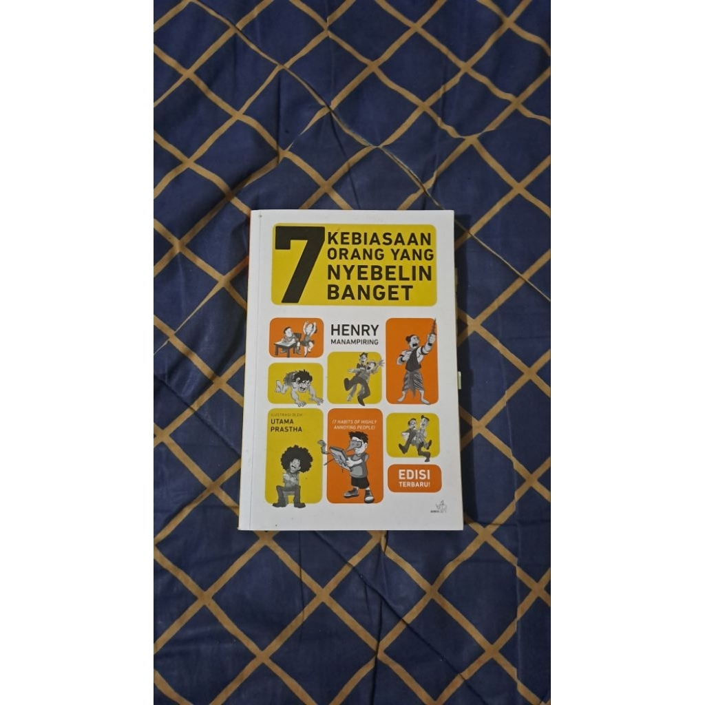 Preloved Buku 7 Kebiasaan Orang yang Nyebelin Banget | Buku Self Improvement Indonesia