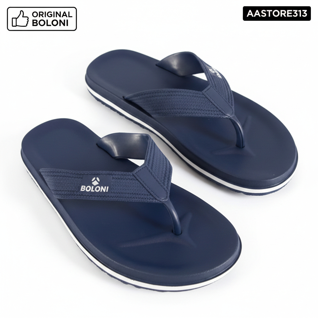 BOLONI ASTON SANDAL JEPIT PRIA KARET KASUAL