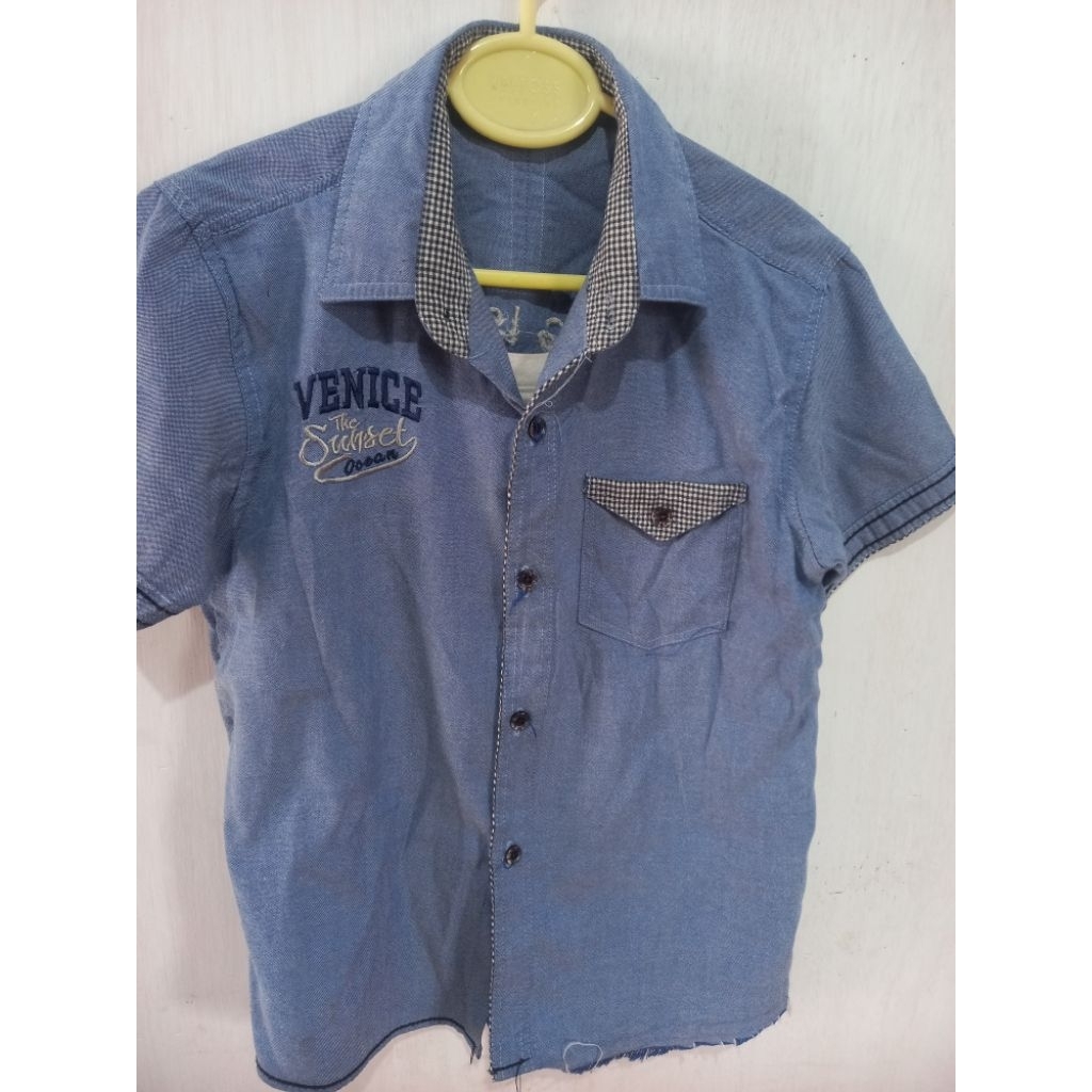 Preloved Kemeja Anak Country Doy usia 7-9 tahun
