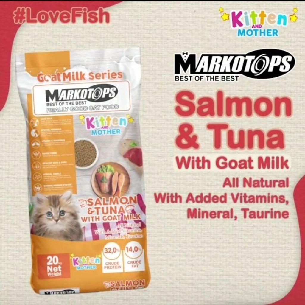 Markotops Kitten & Mother Salmon Tuna 20kg