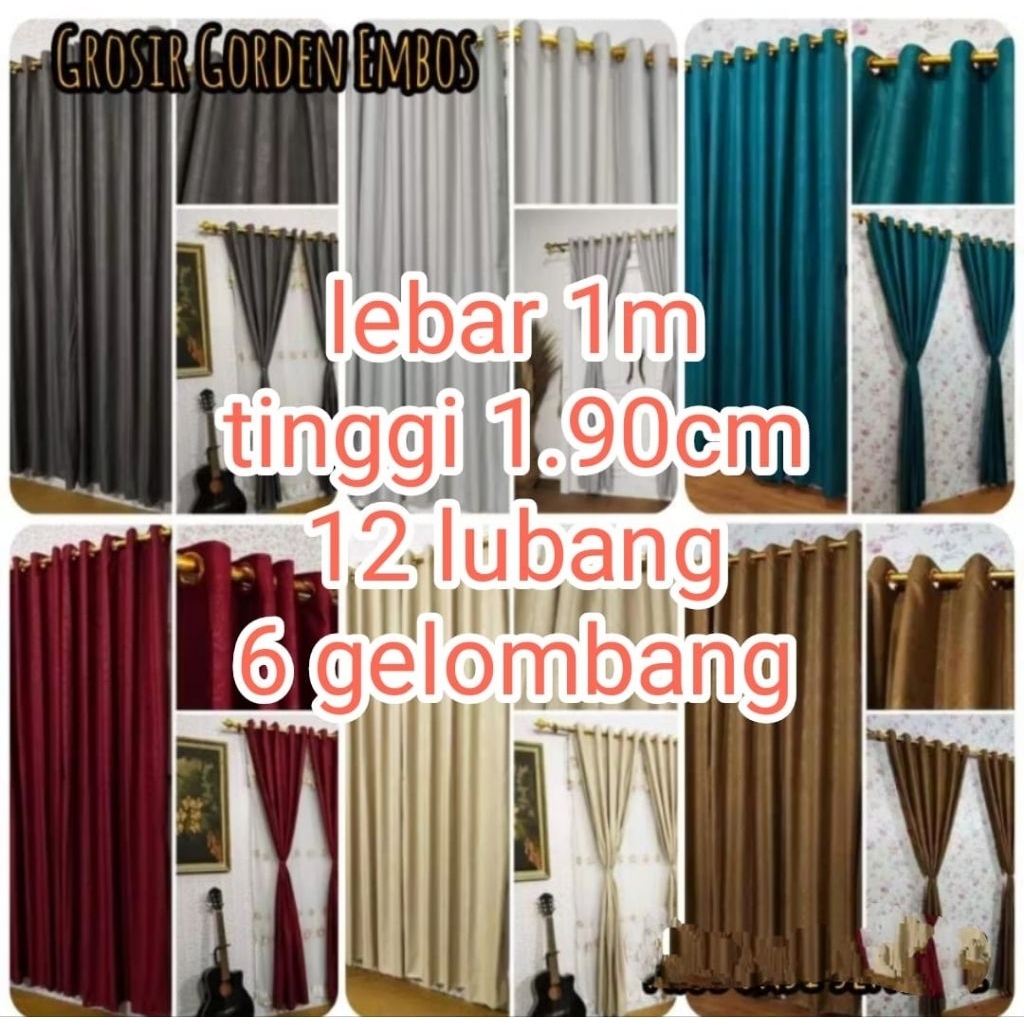 horden disperse/gorden katun disperse tinggi 1.90m