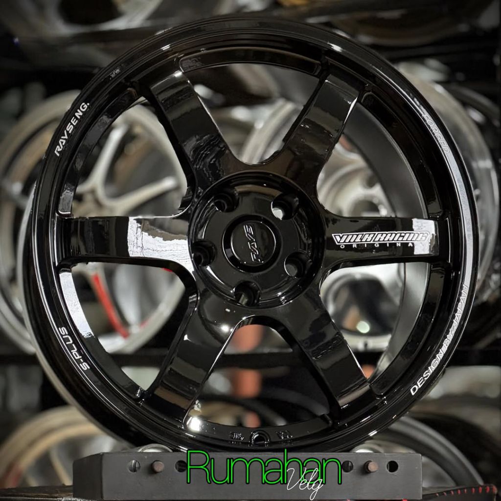 velg te37 saga plus flow forming r18 pcd 5x100 lebar 8 velg mobil r18 velg racing ring 18 velg mobil