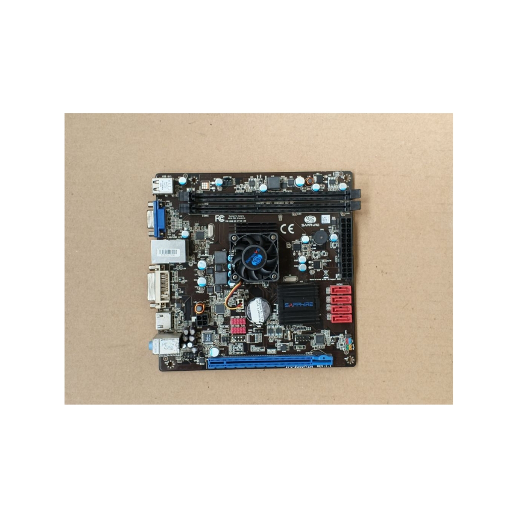 MB motherboard mainboard mini itx rusak matot MINI ITX  PURE WHITE E350D