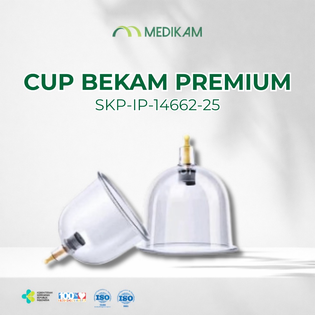 Medikam Hijamah Kualitas Premium Cop Bekam cupping Hijamah Bekam Pakai Buang sekali pakai Alat Kop B