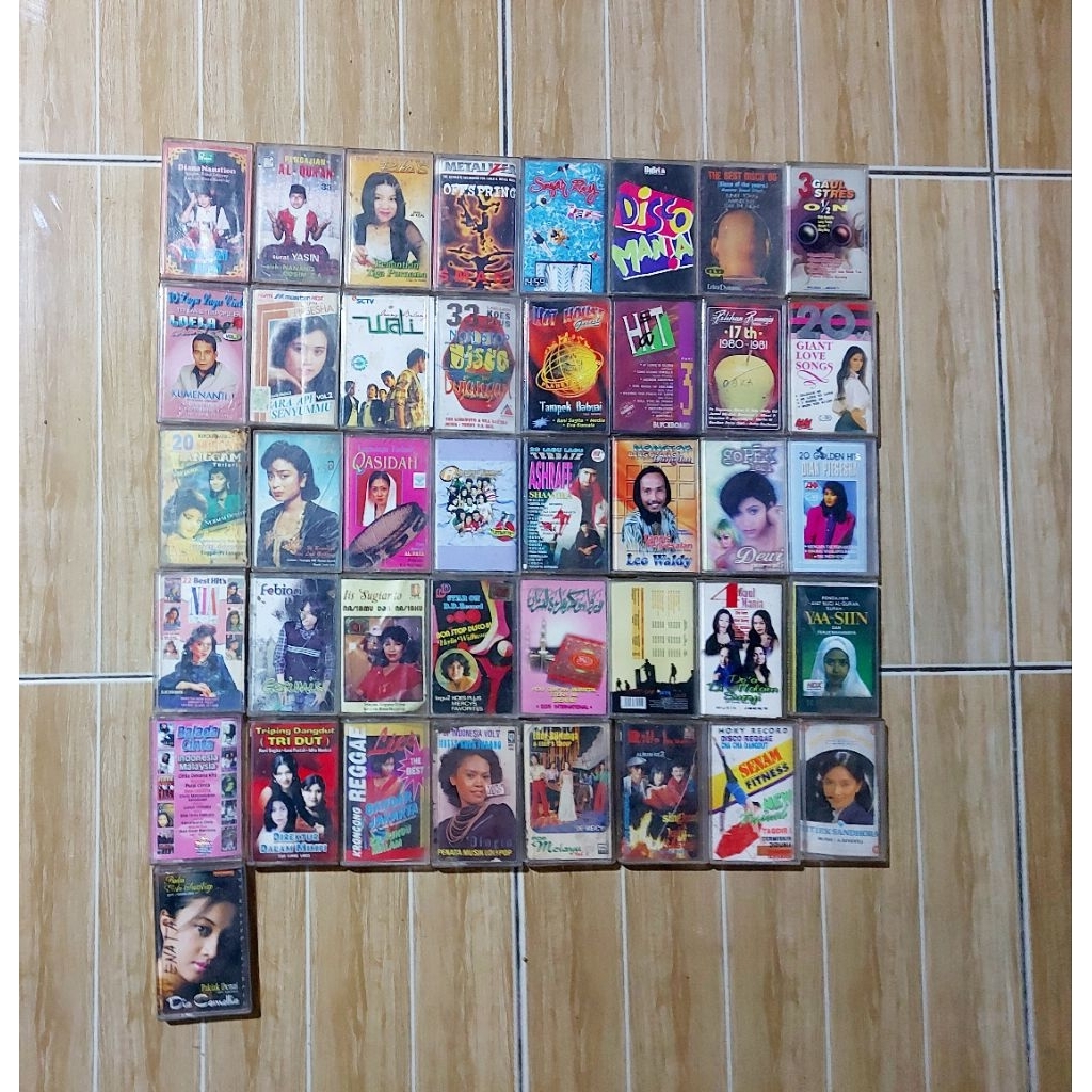 cover kaset pita