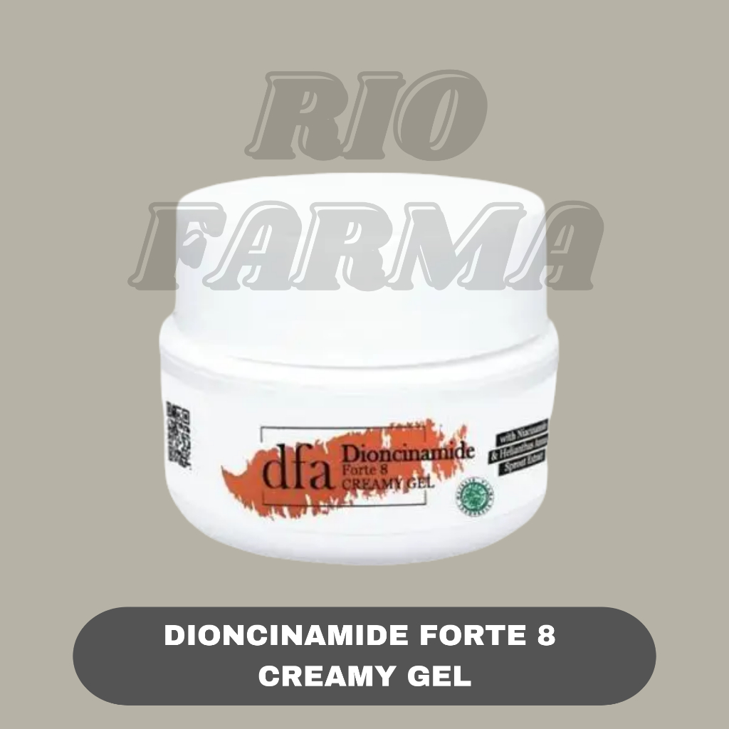 DFA Dioncinamide Forte 8 Creamy Gel 10gr - Krim Malam Acne